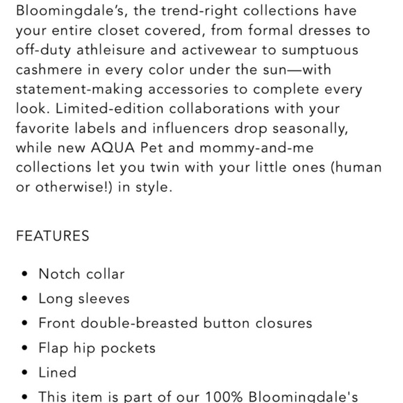 AQUA Plaid Blazer XS - Picture 3 of 3